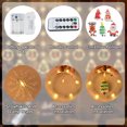 thumbnail image 4 of Goodwill Christmas String Lights, 10 ft 120 LED Christmas Window Lights, Waterproof Copper Twinkle Light, Hanging Novelty Xmas Tree Home Garden Party Decor, 4 of 8