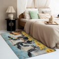 thumbnail image 3 of Cow Rug for Living Room - 6x9 Rug - Cow Rug - Funny Farm Animal Area Rug - Farmhouse Sunflower Dairy Cow Rugs - Rustic Country Cattle Carpet, 3 of 7