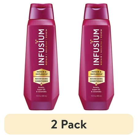 (2 pack) Infusium Moisturize & Replenish Conditioner 13.5 Fl Oz