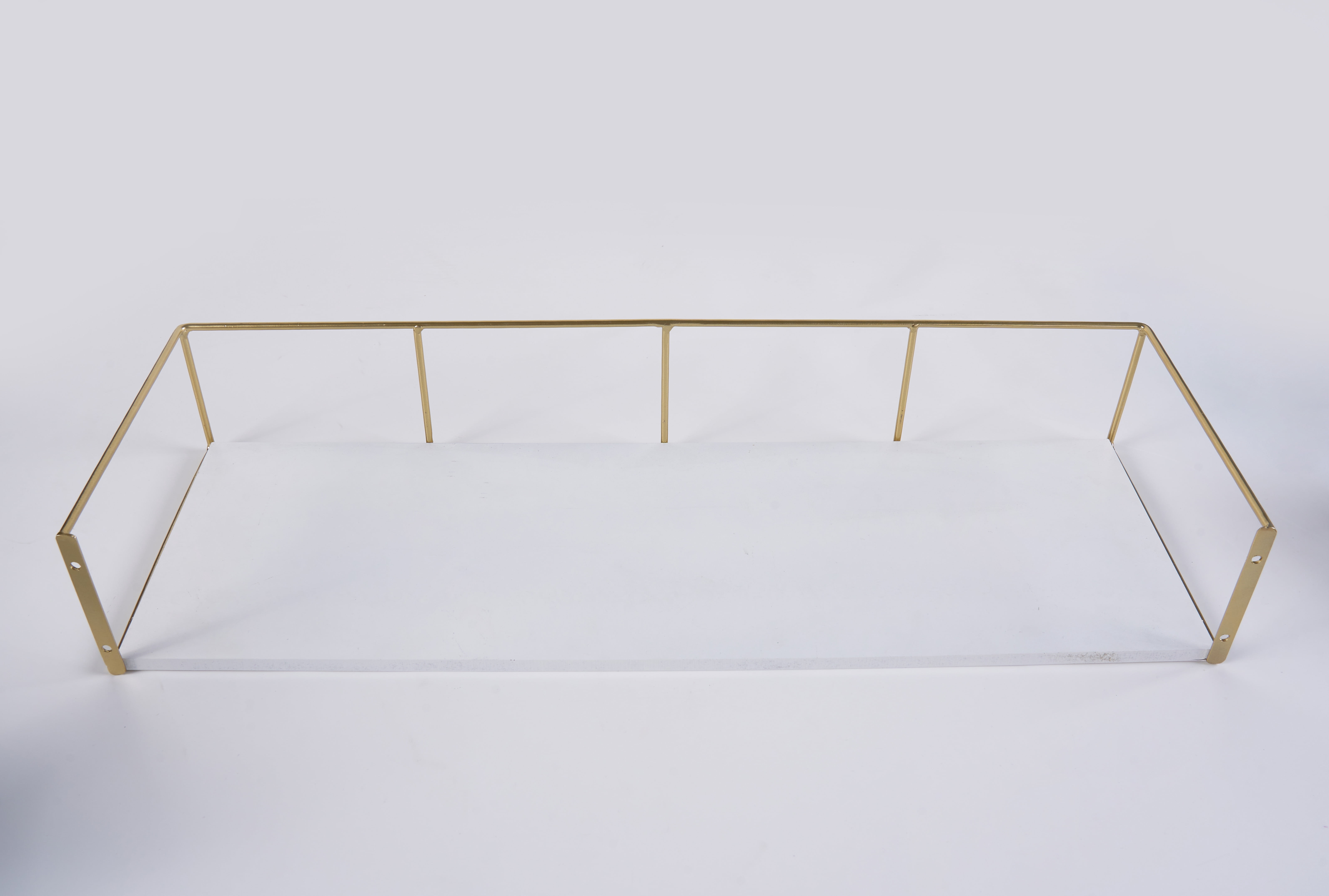 Urban Shop Iron Floating Shelf 24.02" L x 7.87" W x 4" H