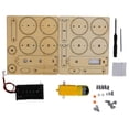 thumbnail image 2 of Juguete manual, kit de lanzadera con engranajes eléctricos, juguete para hacer uno mismo, confiable y duradero, 2 of 7