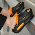 thumbnail image 4 of Men's Shower Slippers Bathroom Sandals Non Slip Pillowcases Beach Sandals Easy To Clean, 4 of 5