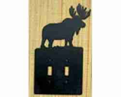 Moose Double Switch Plate