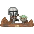 thumbnail image 2 of Mandalorian: Mandalorian & The Child Pop! Moment Vinyl Figure, 2 of 2