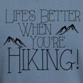 thumbnail image 3 of CafePress - Life's Better When You're Hiking T Shirt - Mens Comfort Colors Shirt, 3 of 5