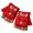 Red, variant on Winter Mittens for Kids Fingerless Gloves with Mitten Cover Cartoon Convertible Flip Top Gloves Toddler Kids Winter Wool Knit Fingerless Gloves with Mitten Cover