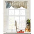 thumbnail image 3 of Grey Abstract Art Painting Small Curtain Rod Pocket Short Curtains Home Decor Partition Cabinet Door Window Curtains, 3 of 6
