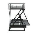thumbnail image 5 of Powell Ross Metal Twin-Over-Full Futon Loft Bed, 5 of 5