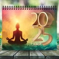 thumbnail image 2 of Desk Calendar 2025,12 Monthly Wall Calendar Assorted Patterns, Easy To Hang, 2 of 9