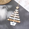 thumbnail image 4 of JLFNYA Christmas Decorations Clearance！Christmas Tree Wooden Ornaments Christmas Ornaments Colored Wooden Letters Christmas Tree Pendants 2pcs, 4 of 4