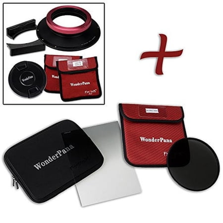 Fotodiox Pro WonderPana FreeArc XL Essential ND16 0.6 Hard Edge Kit for Sigma 12-24mm f/4 DG HSM Art Lens (Full Frame 35mm)