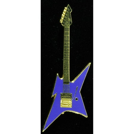 Harmony Jewelry BC Rich Ironbird Electric Guitar in Gold and Blue