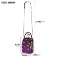 thumbnail image 2 of FORMRS Crossbody Bag for Women Quilted Travel Shoulder Cell Phone Purse with Chain Strap Handbag, Love in The Clouds, 2 of 7