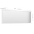thumbnail image 4 of vidaXL 2 Piece Bathroom Furniture Set White Engineered Wood, 4 of 5