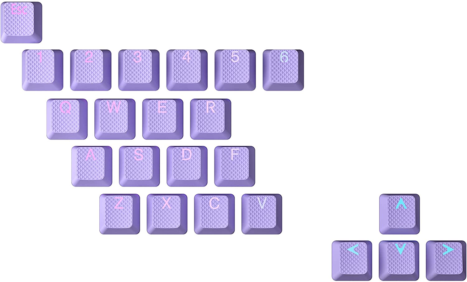 lavender keycap set