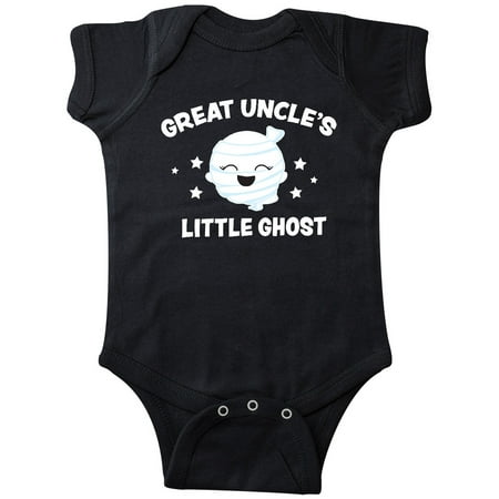 

Inktastic Cute Great Uncle s Little Ghost with Stars Gift Baby Girl Bodysuit