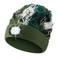 thumbnail image 3 of Morttic Camouflage LED Beanie with Light  USB Rechargeable Hands Free LED Headlamp Hat  Knitted Night Light Beanie Cap Flashlight Hat, 3 of 7