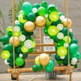 thumbnail image 2 of Green Balloons 110 Pcs Green Balloon Garland Kit Different Sizes 5 10 12 18 Inch Green Balloons for Birthday Jungle Safari Party Decorations, 2 of 16
