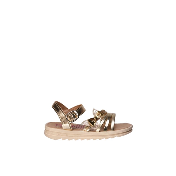 Sandalias Brendis Niña Piso Urbana Confort dorado 16