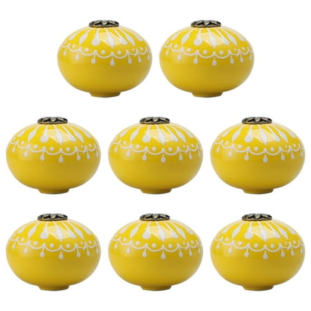Ceramic Knob Drawer Pull Handle Cupboard Wardrobe Dresser Knobs
