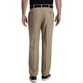 thumbnail image 3 of Men's Haggar® Cool Right® Performance Flex Classic-Fit Pleated Pants Color: Khaki Size: 36X30, 3 of 7