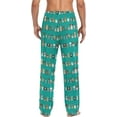 thumbnail image 2 of GZHJMY Dog Pajama Pants for Men, Lounge Pants Lightweight Men Pajama Bottoms with Drawstring Pockets, Christmas New Year Birthday Gifts, Medium, 2 of 6