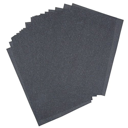 25 Sheets 9" x 13" Graphite Transfer Tracing Carbon Paper, for Drawings