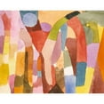 thumbnail image 3 of Klee, Paul 18x15 Black Modern Framed Museum Art Print Titled - Movement of Vaulted Chambers 1915, 3 of 5