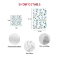 thumbnail image 7 of Spring Watercolor Blue Flower Farm Rural Tea Towels Absorption Walf Checks Kitchen Cleaning Towel Cloth Napkins Dish Rags, 7 of 7
