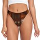 thumbnail image 1 of Fotbe Log Cabin Inside Tanga Sin Costuras para Mujer con Estampado – Panties Invisibles, Transpirables y Cómodos para Uso Diario-Small, 1 of 2
