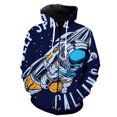 thumbnail image 2 of Sudadera con capucha y cremallera con estampado 3D de dibujos animados retro de astronauta para hombre, camisetas casuales Harajuku, chaquetas con capucha, ropa de calle genial, sudaderas de manga lar, 2 of 5