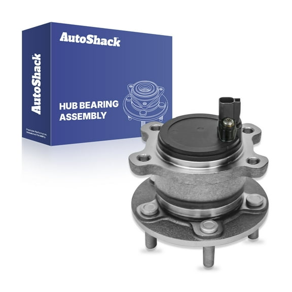 AutoShack Rear Wheel Hub Bearing Assembly - Driver or Passenger Side for Ford & Lincoln, Escape 2013-2019 MKC 2015-2019 C-Max 2013-2018, FWD AWD L4 1.5L 1.6L 2.0L 2.3L 2.5L - 5-Lug, With ABS