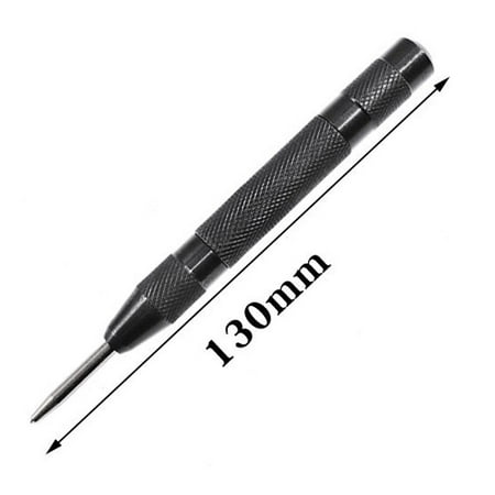 

5 Automatic Centre Punch Heavy Duty Tension HSS Tip Dent Marker For Metal Wood