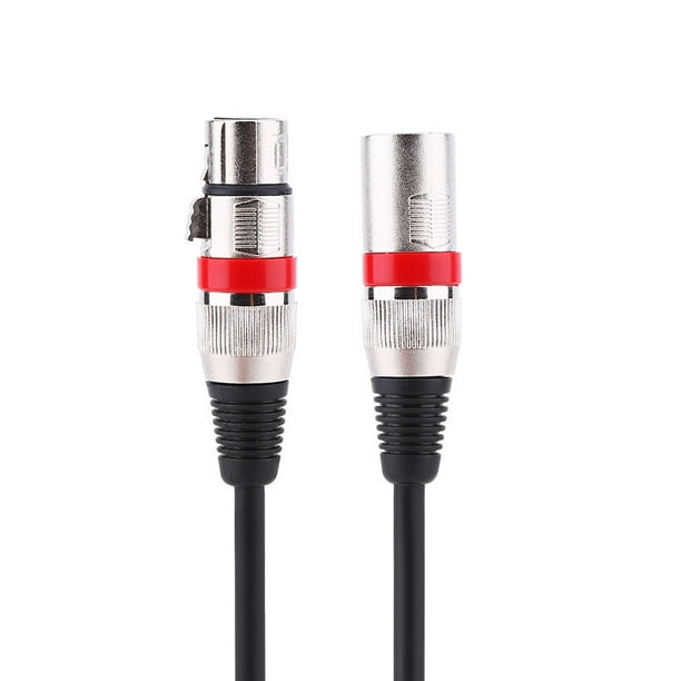 Cable De Audio XLR Sound XLR, Cable De Audio Macho A Hembra, Cable XLR De 3 Pines Para Mezclador De Micrófono, Con Cables Gruesos Y Conectores De Níquel