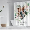 thumbnail image 2 of JOOCAR Personnalisé Photo Rideau de Douche Rideau de Bain Tissu Imperméable Personnalisé Personnalisé Rideau de Douche Photo pour les Décorations de Salle de Bain 72" X 72", 2 of 6