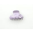 thumbnail image 2 of Faship Premium Rhinestone Crystal Lavender Cellulose Acetate Floral Art Deco Hair Claw Clips, 2 of 7