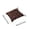 Coffee, variant on GFHFHITJ Polka Chair Cushion for Garden Kitchen Patio, Retro Polka Dots Print Square Seat Pad, Anti-Slip Soft Padding for Dining Home Office, 16"x16"