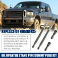 thumbnail image 2 of 6E7Z-9A332-A 6E7Z9A332B High Pressure Oil Updated Stand Pipe Dummy Plug Kit for Ford 6.0L Powerstroke Diesel, 2 of 6