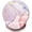 13-Pink marble, variant on LQCrafK Mouse Pad with Wrist Support, Ergonomic Mouse Pad with Memory Foam Wrist Rest Cushion, Non-Slip Rubber Base Gaming Mice Pad for Home Office Computer Laptop, Human Skeleton