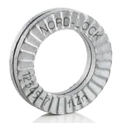 Nord-Lock 1523 Wedge Locking Washer - Carbon Steel - Zinc Flake Coated - M8 (5/1