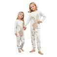 thumbnail image 2 of Onlypjs Easter Family Matching Pajamas Set Bunny Print – Soft Long Sleeve Sleepwear for Men and Women, Cozy Loungewear, 2 of 7