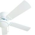 thumbnail image 5 of Prominence Home Benton 52" White Low Profile Ceiling Fan with Light, 5 of 15