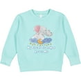 thumbnail image 2 of Inktastic My Great Grandpa Loves Me Cute Elephants Clouds Moon Stars Toddler Sweatshirt, 2 of 4