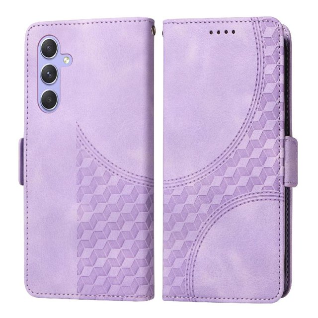 Funda GANGXUN para Samsung Galaxy A54 5G con diseño acolchado elegante, cuero PU, protección total y ajuste preciso