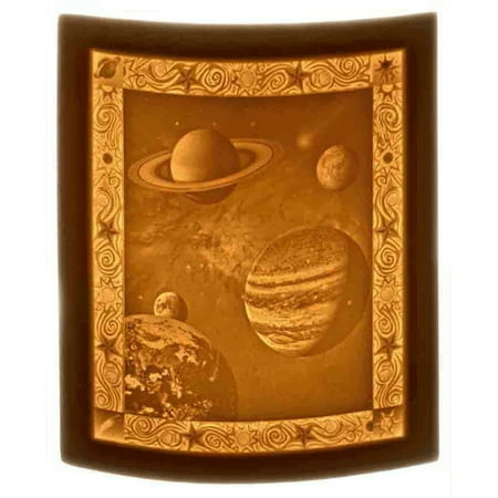 

Curved Night Light - Porcelain Lithophane Night Light