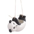 thumbnail image 3 of 1pc Panda Flowerpot Cerámica Bonsai Planta Accesorio en maceta para la decoración del hogar (Negro), 3 of 5