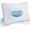 White+Blue, variant on Bed Pillows 2 Pack, Soft & Comfortable Sleeping Pillows, Shredded Memory Foam, Standard Size, Affordable Value for Everyday Use