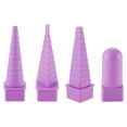 thumbnail image 2 of Manunclaims 1 Set Paper Quilling Towers Exquisite Shape Frosted Surface Plastic Wire Winding Tower DIY Paper Quilling Drawing Tool Home Supplies, 2 of 8