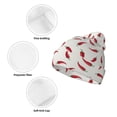 thumbnail image 3 of Lsque Chili Pattern Knitted Beanie, Unisex Winter Hat, Knit Hat Winter Beanies Thick Fisherman Beanies Cuffed Plain Skull Caps, 3 of 6