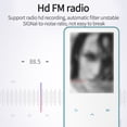 thumbnail image 2 of Reproductor De Mp3 De 8 Gb, Bluetooth 4,2, Pantalla Tft De 2,4 Pulgadas, Altavoz Sin Pérdidas De Aleación De Aluminio, Reproductor De Música, Radio Fm, Grabadora De Voz sonducket EL013508-02, 2 of 5